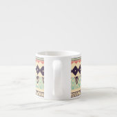 トリアアステカルストライプヴィンテージイラストレーション エスプレッソカップ (裏面)