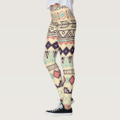 トリアアステカルストライプヴィンテージイラストレーション レギンス (左)