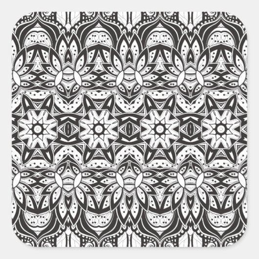 トリアインスパイアルスタイルイラストレーション スクエアシール (正面)