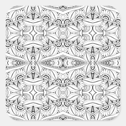 トリアインスパイアルデザイン スクエアシール (正面)