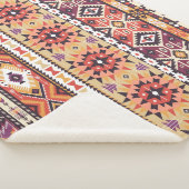 トリアカラフルルスタイル、シームレ鮮やかームパターン。 シェルパブランケット (3/4)