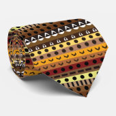 トリアカラフルルデコアートパターン ネクタイ (ロール)