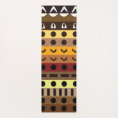 トリアカラフルルデコアートパターン ヨガマット (裏面)