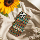 トリアカラフルル幾何学模様iPhoneケース – Boho Chic Case-Mate iPhoneケース