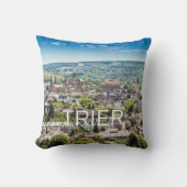 トリアシティスケープPanorama Moselleドイツお土産 クッション (正面)