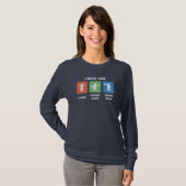 トリアスリートのサポーターのシャツ Tシャツ (正面フル)