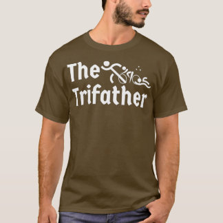 トリアスリート最高の定義トライアスロンパパIサポート Tシャツ