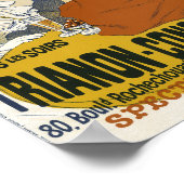 トリアノンコンサートフランスのヴィンテージ広告ズ ポスター (角)