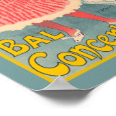 トリアノンスペクタクルBALコンサートアールヌーボー ポスター (角)