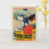 トリアノン・コンサート | ジョージズミュニエ カード (黄色い花)