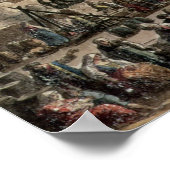 トリエステハーバー， 1802 ポスター (角)