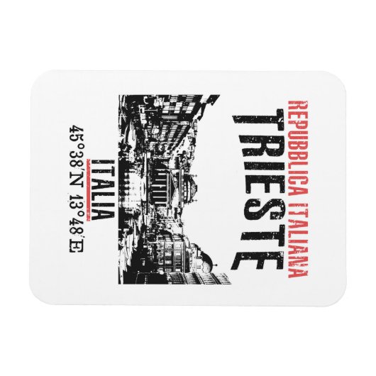 トリエステ マグネット (横)