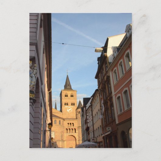 トリエルの大聖堂景観 ポストカード (正面)