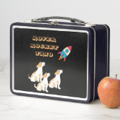 トリオおもしろいドギーロケット宇宙ミッション メタルランチボックス (インサイチュ)