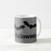 トリオこうもりハロウィンマグ,グレー コーヒーマグカップ (正面右)