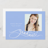 トリオとの筆記式ハンドレットグラッド発表 招待状 (正面/裏面)