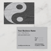 トリオのバランスのはすはエンボスそっくりの質開きます 名刺 (正面/裏面)