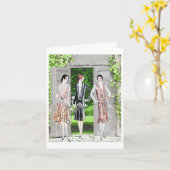 トリオの入口 カード (黄色い花)