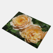 トリオオブピーチバラフローラ ドアマット (アングル)