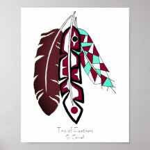 トリオオブフェザーズオリジナルアート