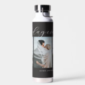 トリオコラージュ編集可能カラーウォーターボトル ウォーターボトル (左面)