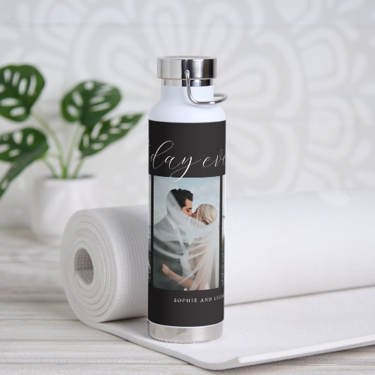 トリオコラージュ編集可能カラーウォーターボトル ウォーターボトル (ヨガ)