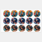 トリオステッカーセット3 ラベル (シート)