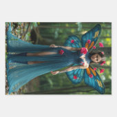 トリオフェアリーのデカップラッピング紙 ラッピングペーパーシート (正面)