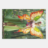 トリオフェアリーのデカップラッピング紙 ラッピングペーパーシート (正面)