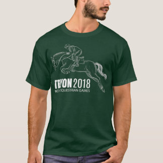 トリオン国際的ワールドエクエストランゲーム Tシャツ
