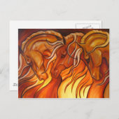 トリオ金ゴールド ポストカード (正面/裏面)