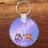 トリオ・イン・トラブル2018 キーホルダー (正面)