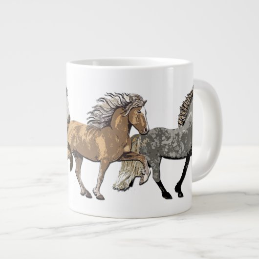 トリオ・イン・トルト ジャンボコーヒーマグカップ (正面右)