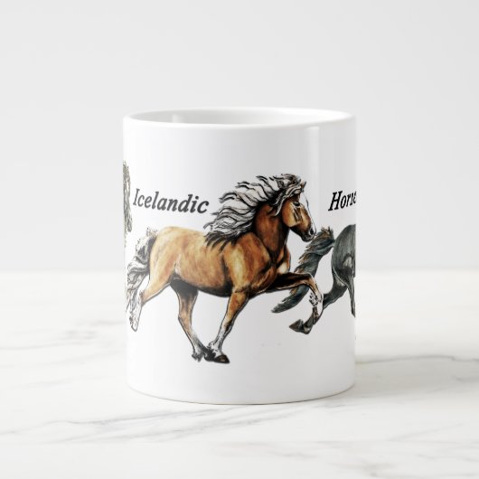 トリオ・イン・トルト ジャンボコーヒーマグカップ (正面)