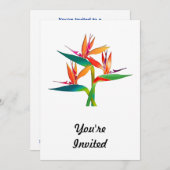 『トリオ·オブ·パラダイス』 招待状 (正面/裏面)