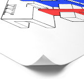 トリカラーアルキ ポスター (角)