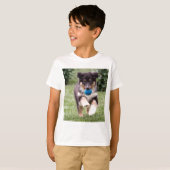 トリカラーオーストラリア羊飼いカップ Tシャツ (正面フル)