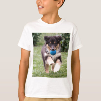 トリカラーオーストラリア羊飼いカップ Tシャツ