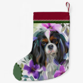 トリカラーカバリエースクリスマスストッキング赤緑 スモールクリスマスストッキング (裏面)