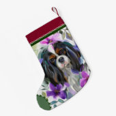 トリカラーカバリエースクリスマスストッキング赤緑 スモールクリスマスストッキング (裏面 (吊り時))