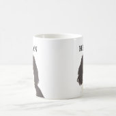 トリカラーカバリエールキングチャールズスパニエル犬 コーヒーマグカップ (中央)