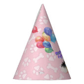 トリカラーカヴァリエスパニエル犬誕生日    パーティーハット (左)