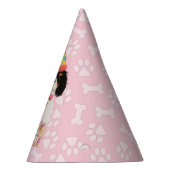 トリカラーカヴァリエスパニエル犬誕生日    パーティーハット (右)