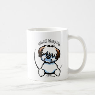 トリカラーコトン私の周り コーヒーマグカップ