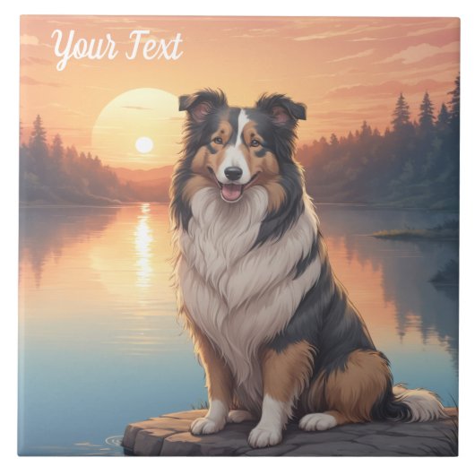 トリカラーコリバイレイク タイル (正面)