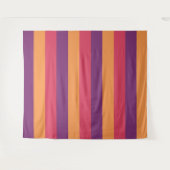 トリカラーストライプタペストリー タペストリー (正面(横))