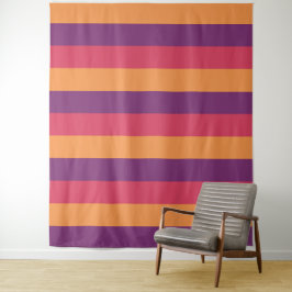 トリカラーストライプタペストリー タペストリー