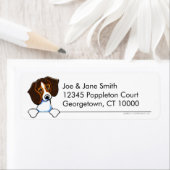 トリカラービーグルクリーンシンプルと ラベル (インサイチュ)