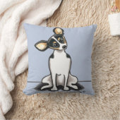 トリカラーラットテリアシッかわいらしト クッション (ブランケット)