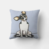 トリカラーラットテリアシッかわいらしト クッション (裏面)